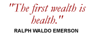 good health is wealth